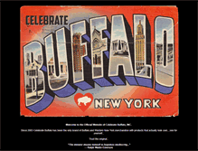Tablet Screenshot of celebratebuffalo.com